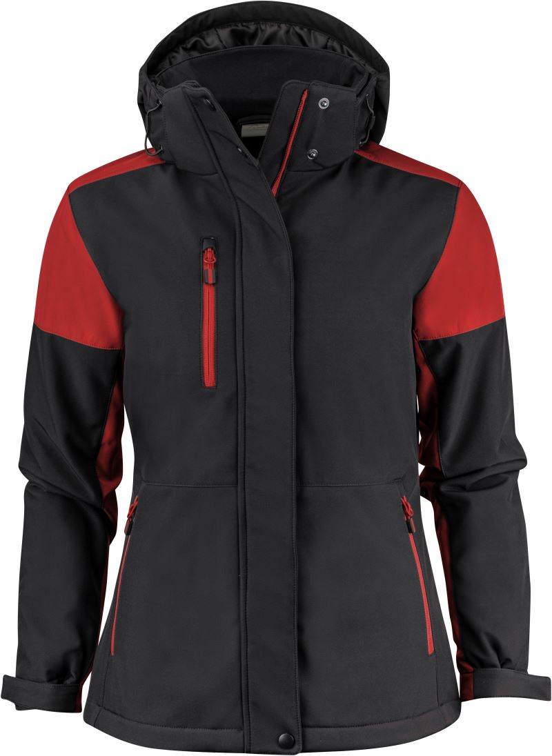 black/red