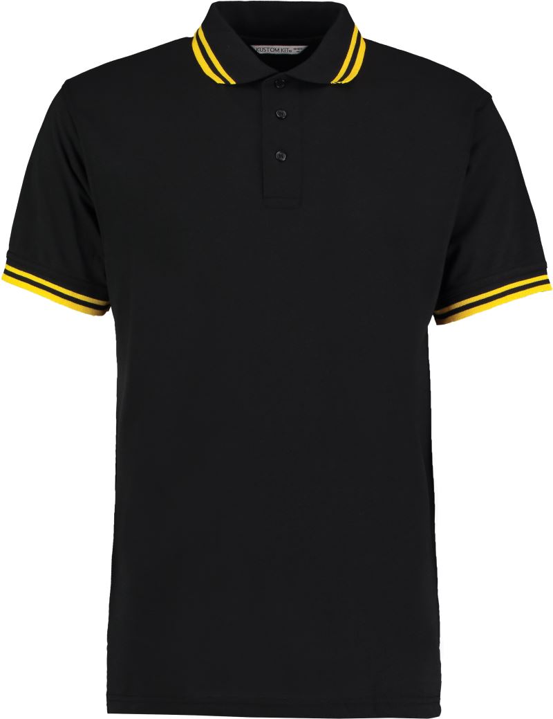 black/yellow