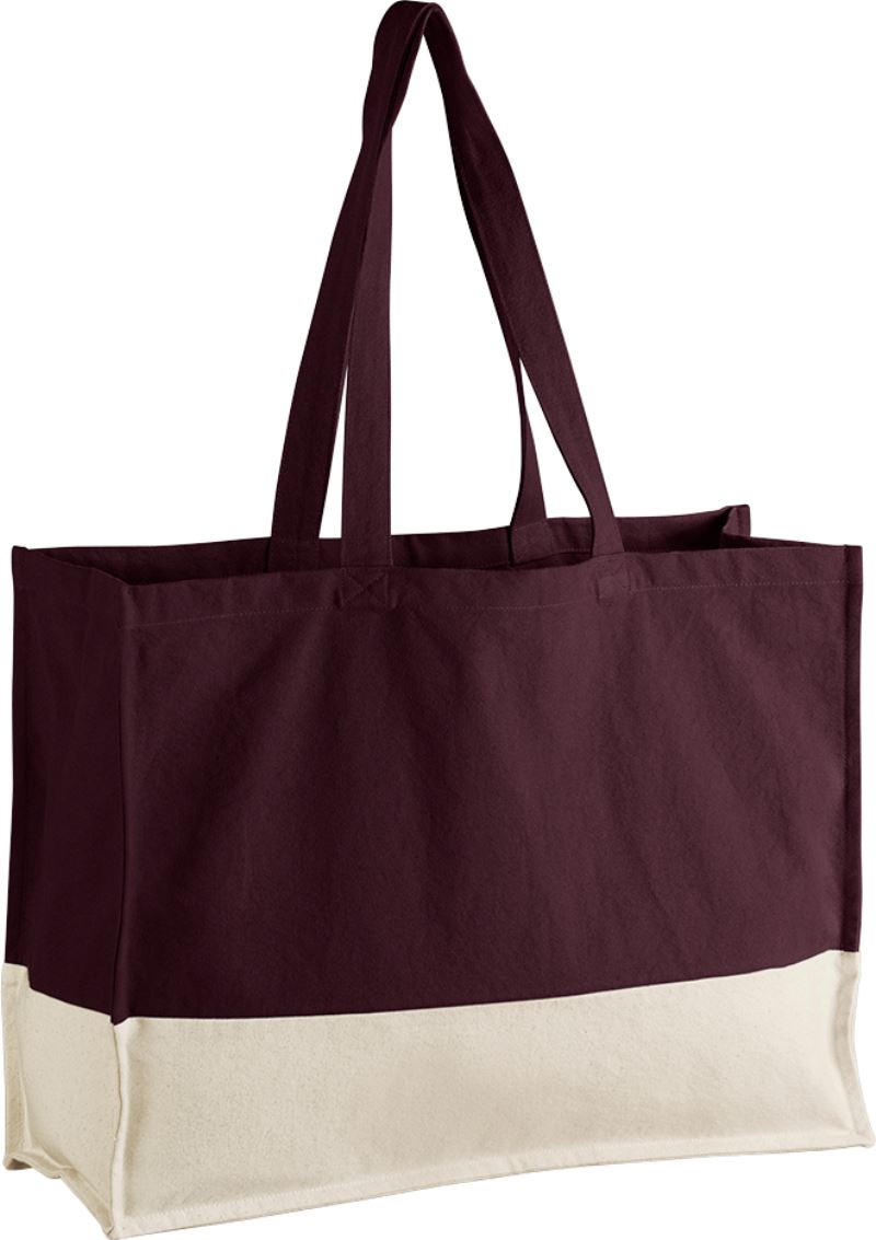 oxblood/natural