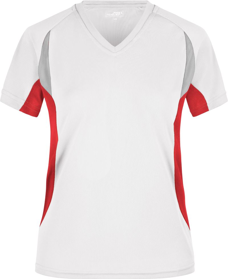white/red