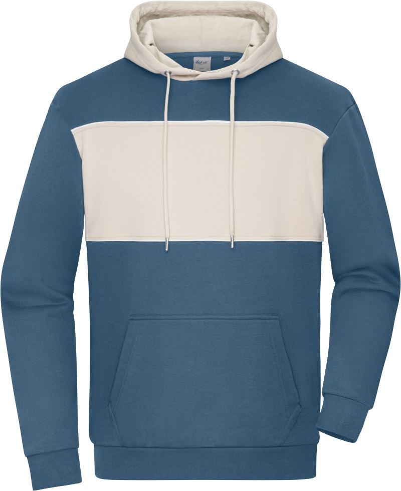 dusty blue/sandstone