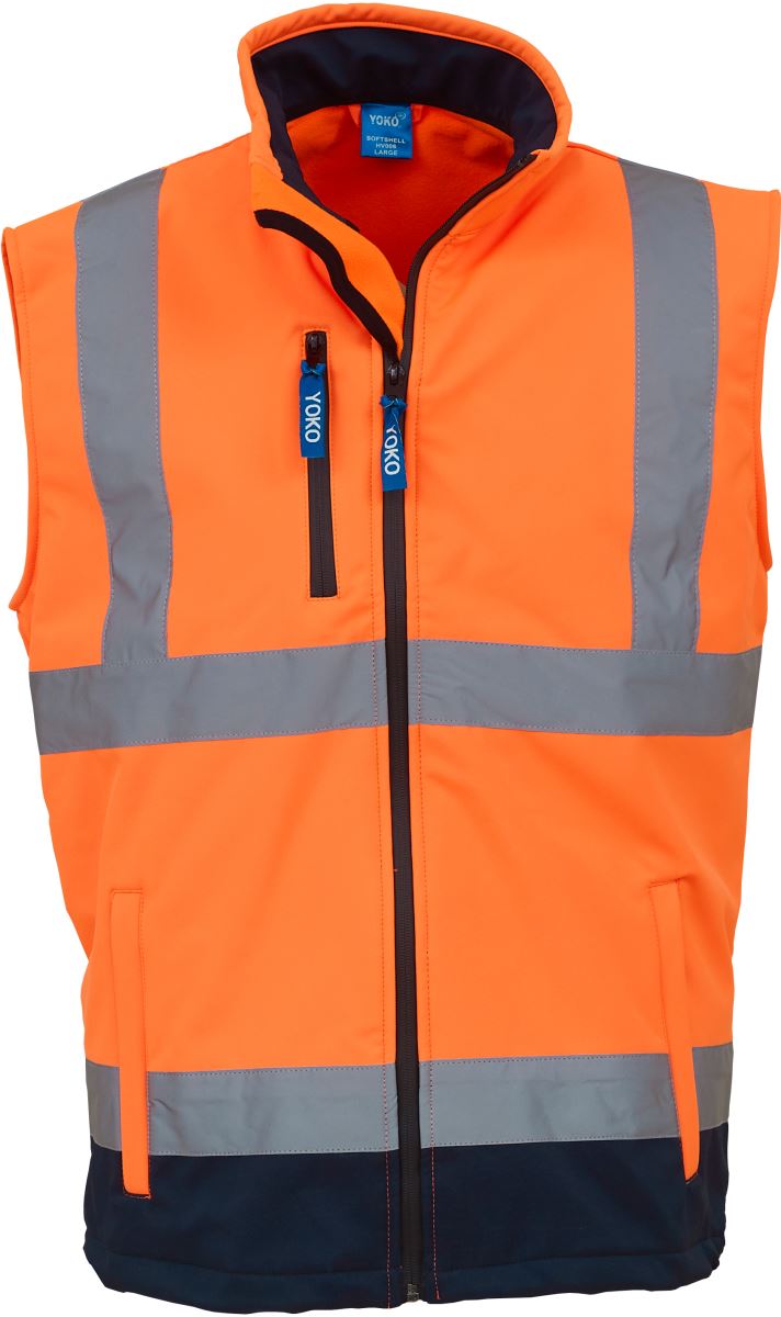 hi vis orange/navy