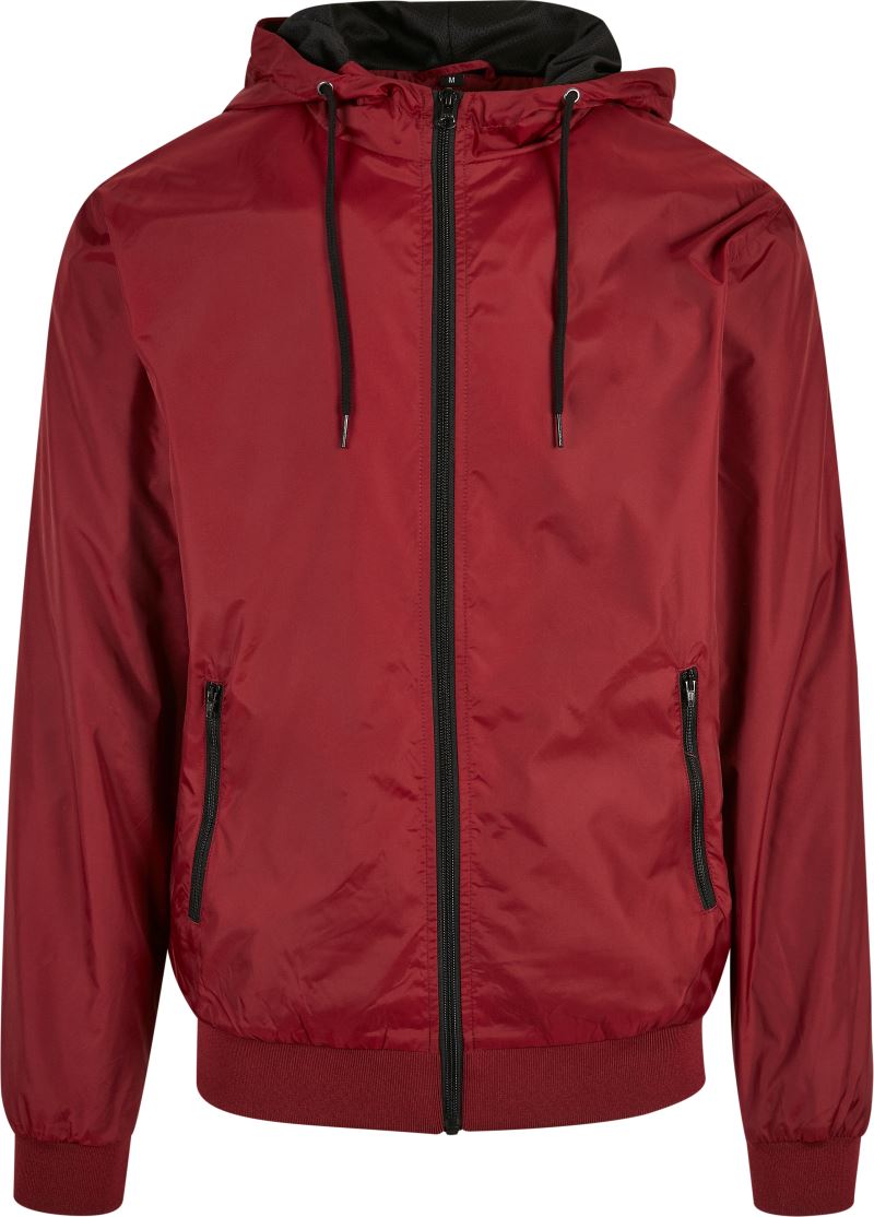 burgundy/black