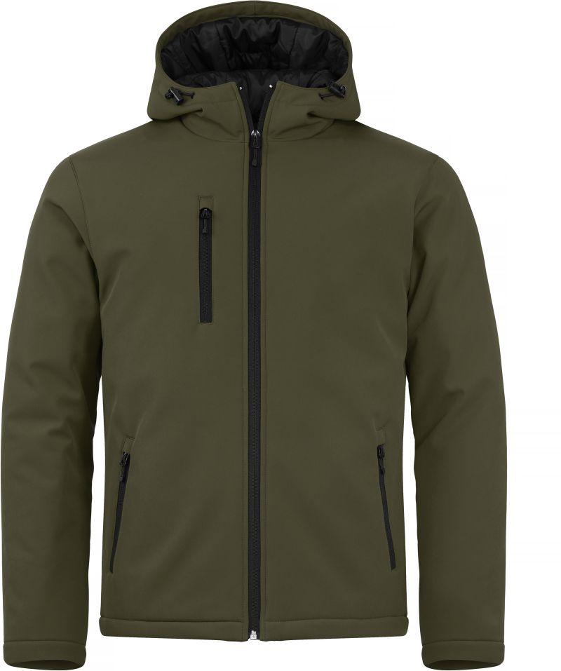 Clique | Padded Hooded Softshell Men