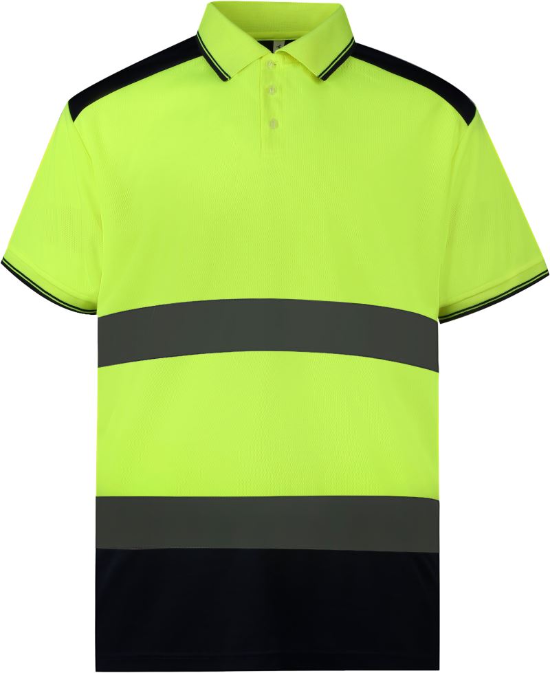 hi vis yellow/navy