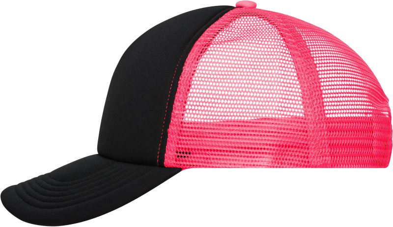 black/neon pink