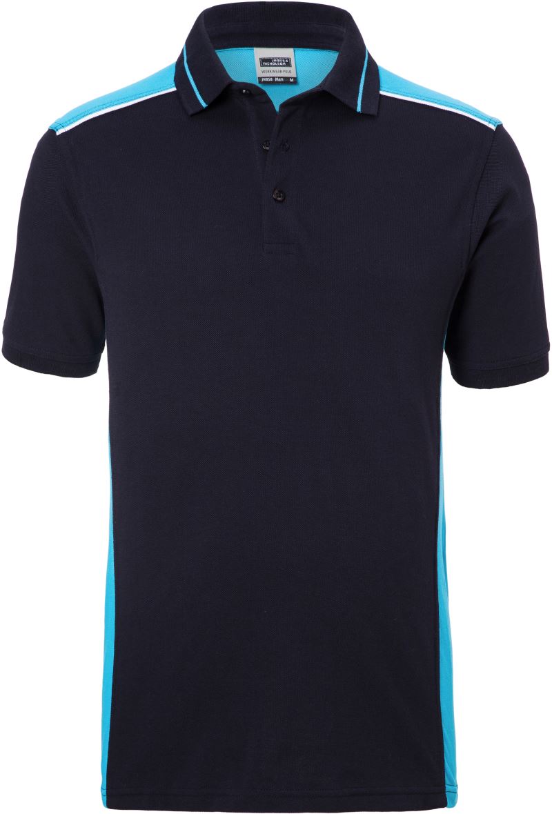 navy/turquoise