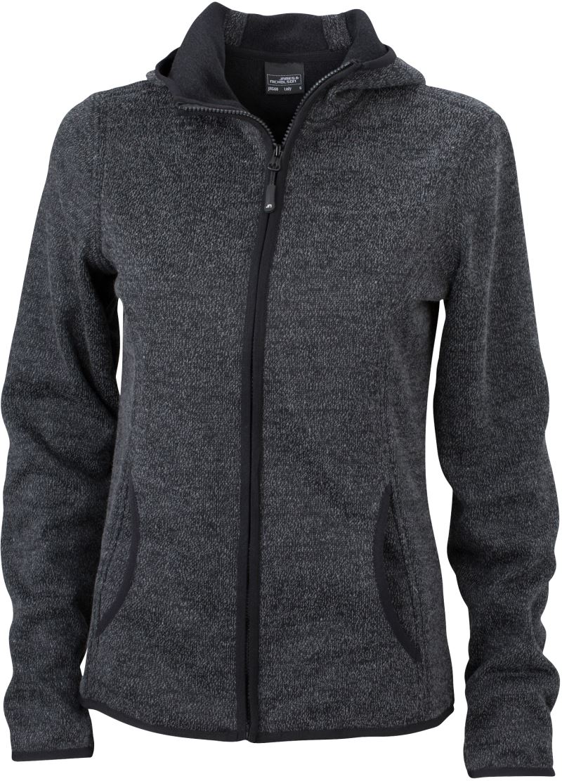 dark melange/black