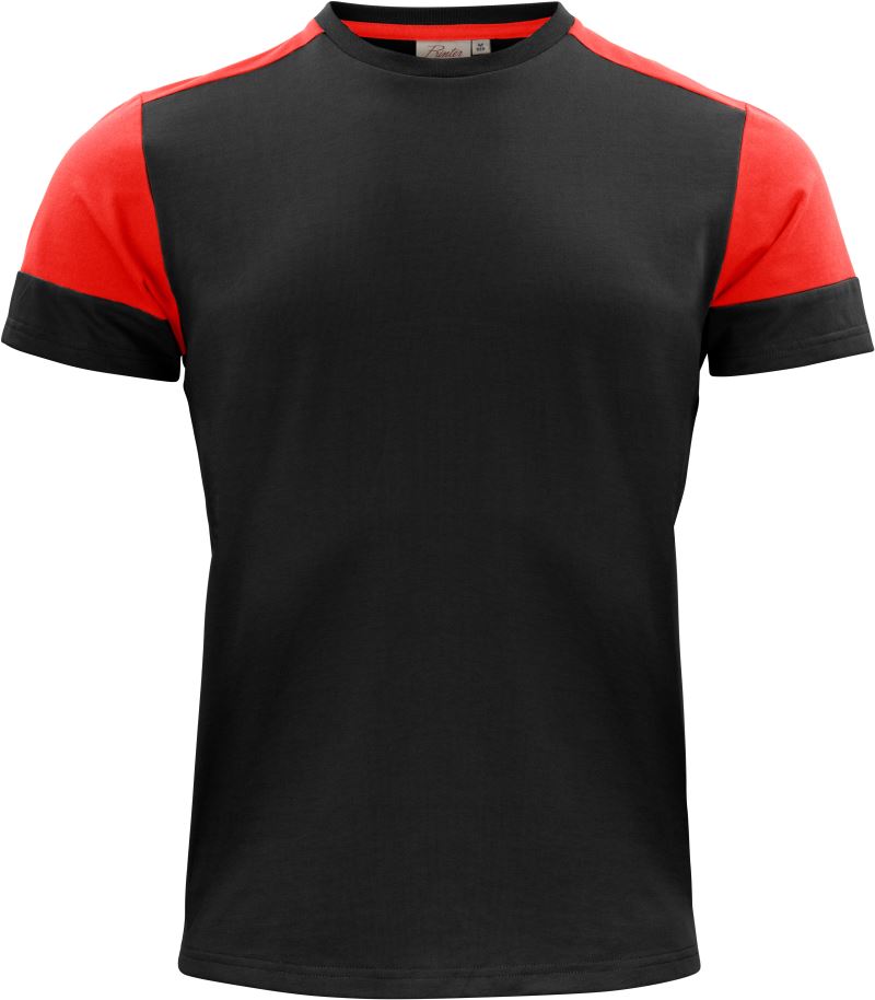 black/red