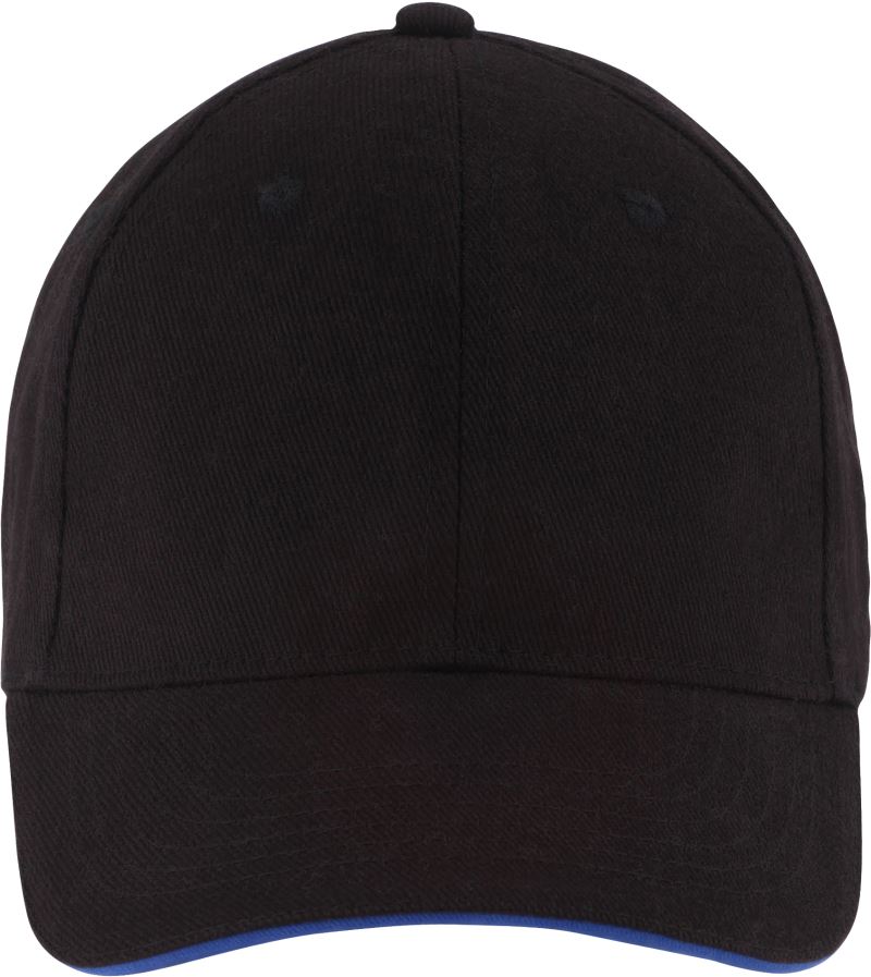 black/royal blue