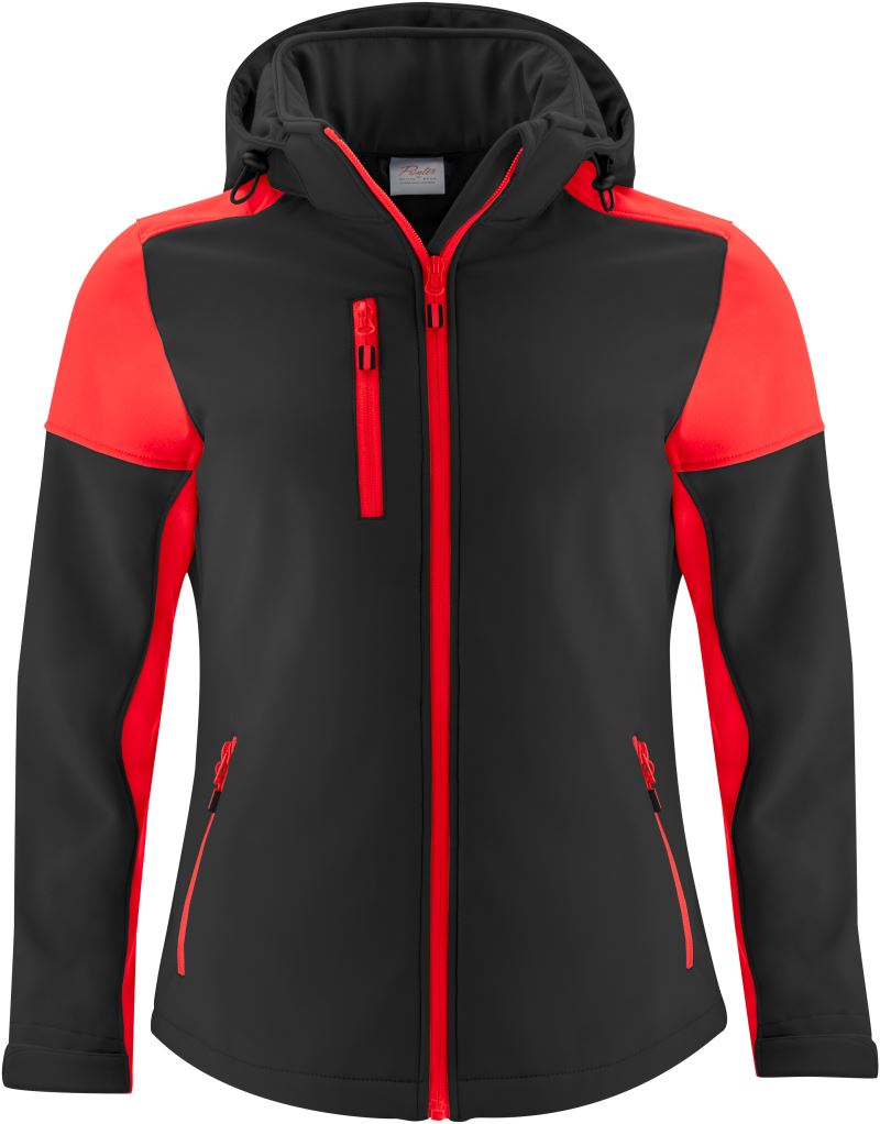 black/red