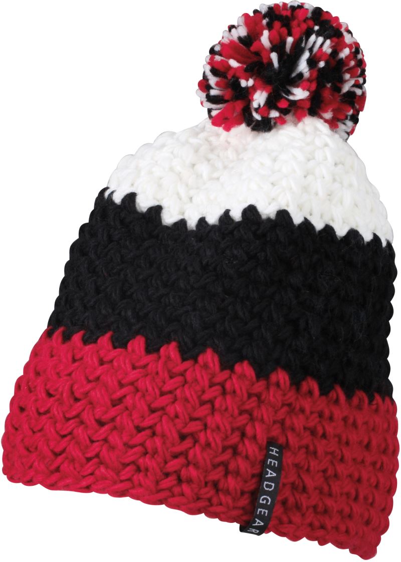red/black/white