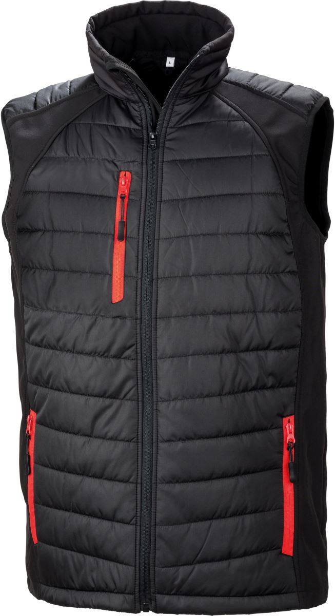 black/red