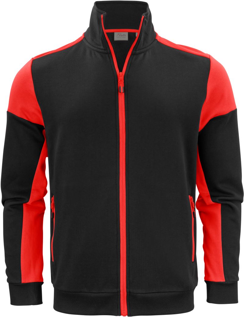 black/red