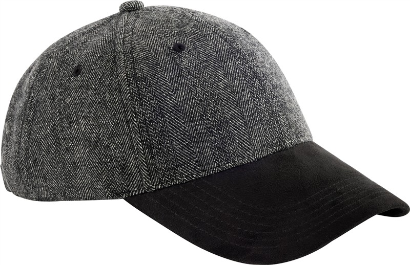 black herringbone