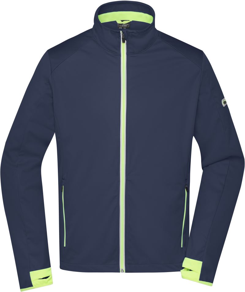 navy/bright yellow