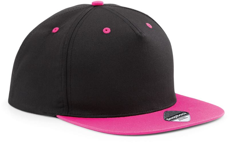 black/fuchsia