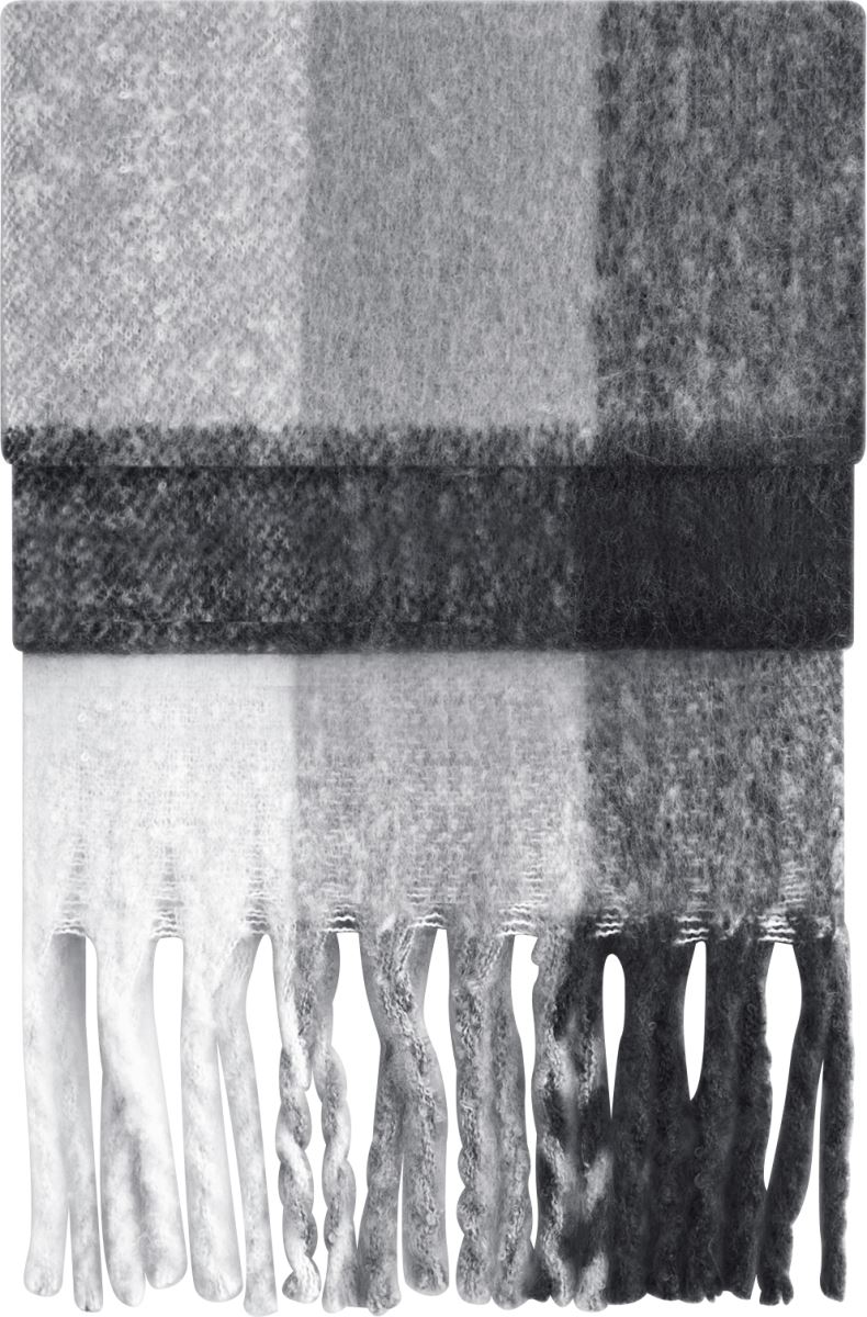 grey check