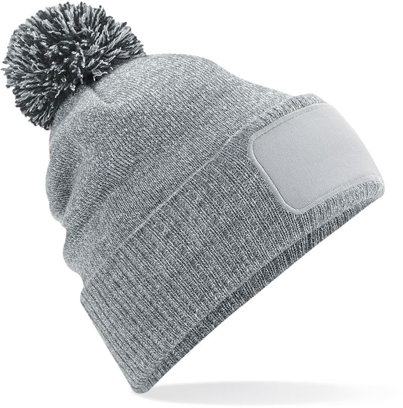heather grey/black