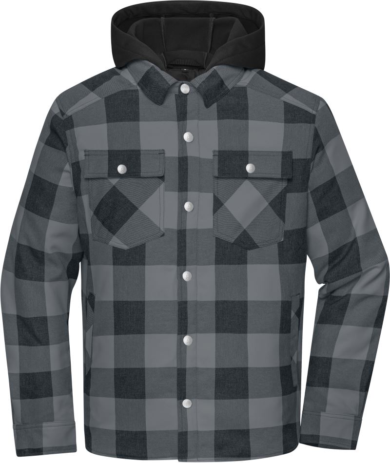 black/metal grey