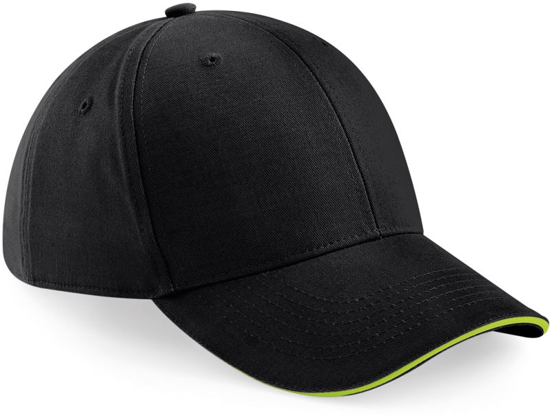 black/lime green