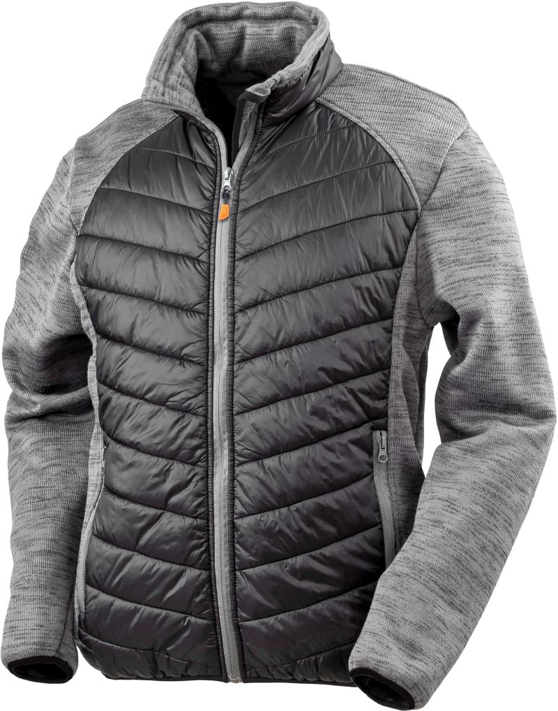 black/grey marl