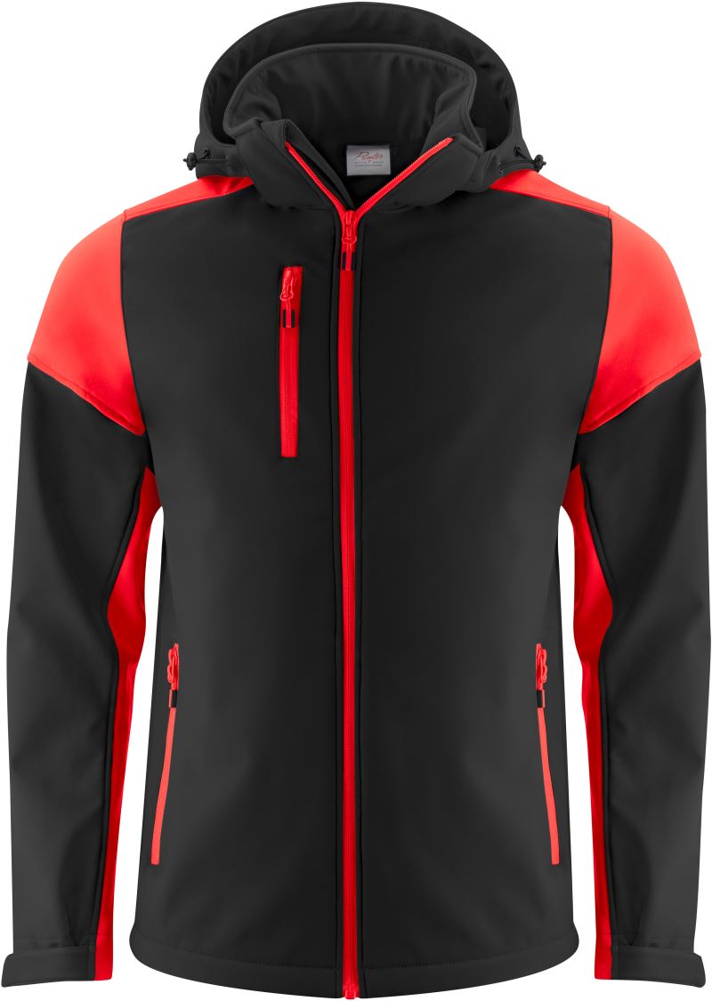 black/red