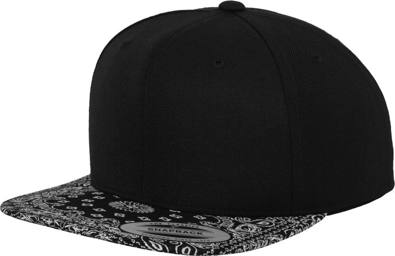 black/paisley