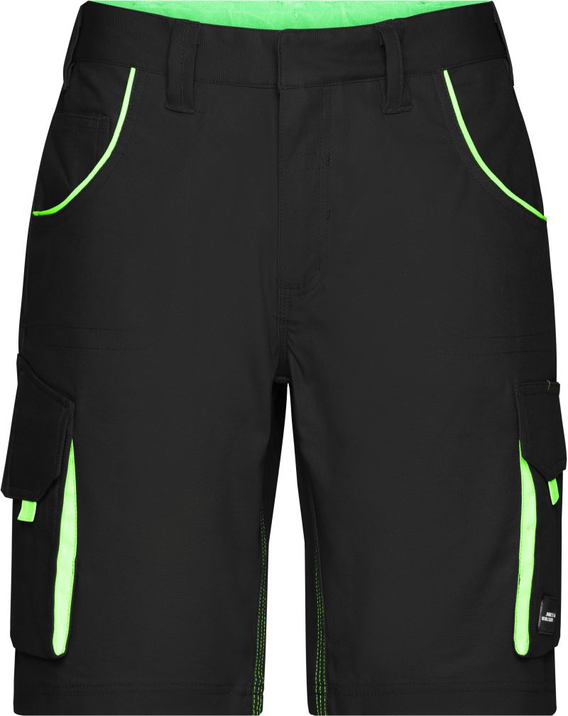 black/lime green