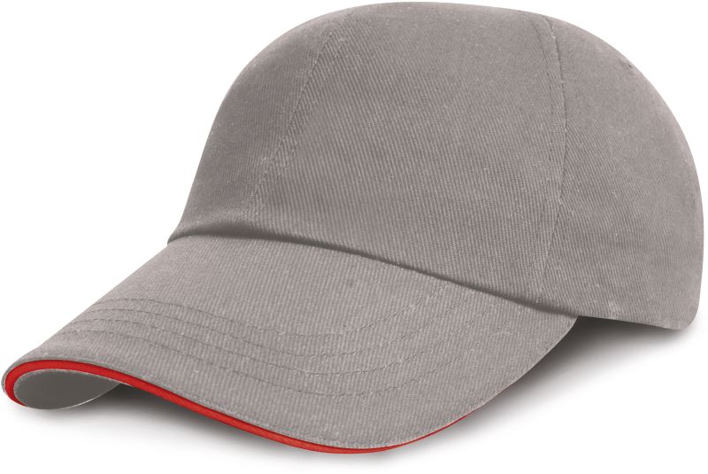 grey/red
