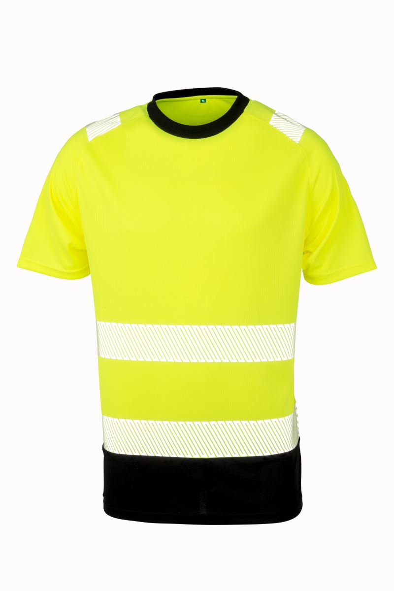 fluorescent yellow/black