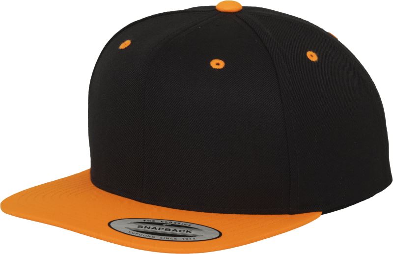 black/neon orange