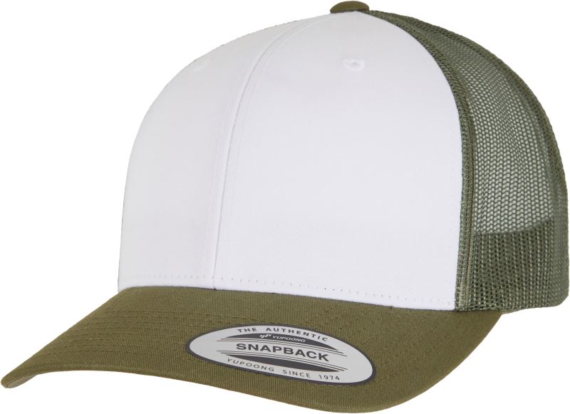 moss green/white/olive