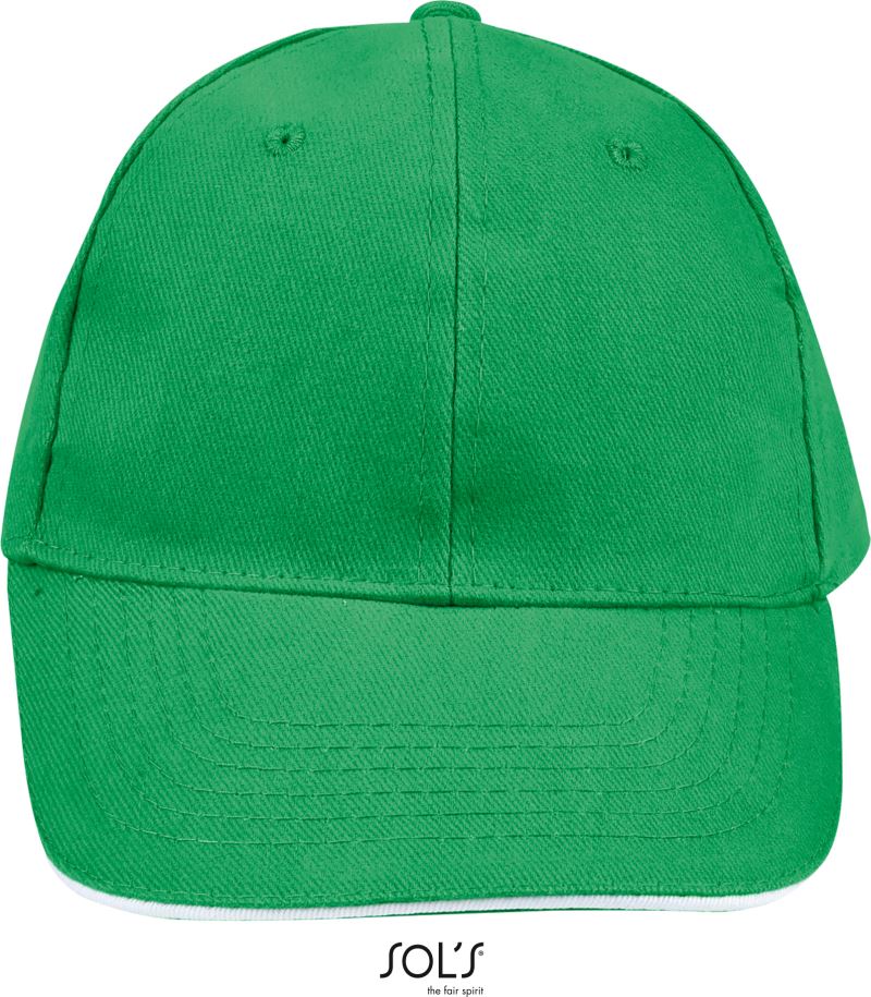 kelly green/white