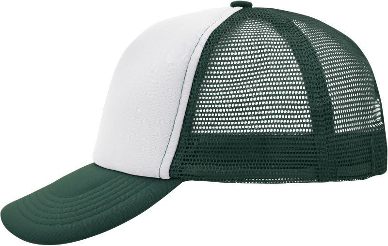 white/dark green