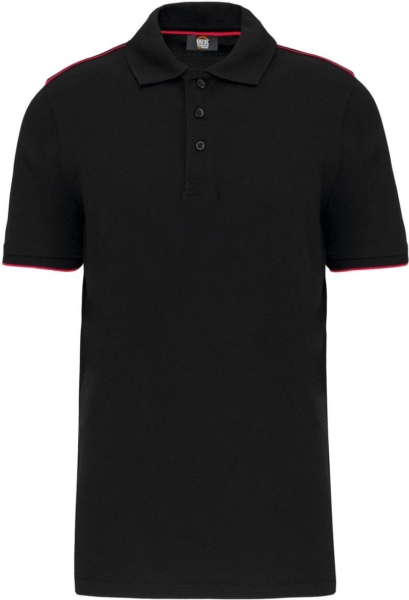 black/red