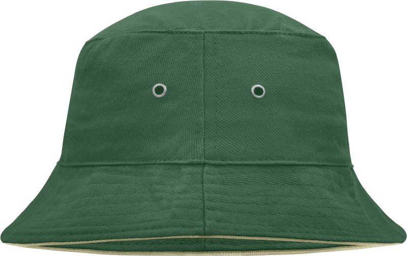 dark green/beige