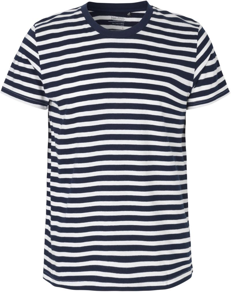 white/navy stripe