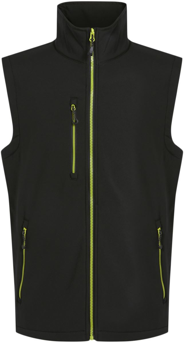 black/lime green
