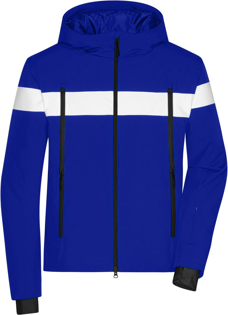 electric blue/white
