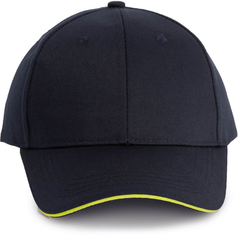 navy/fluorescent yellow