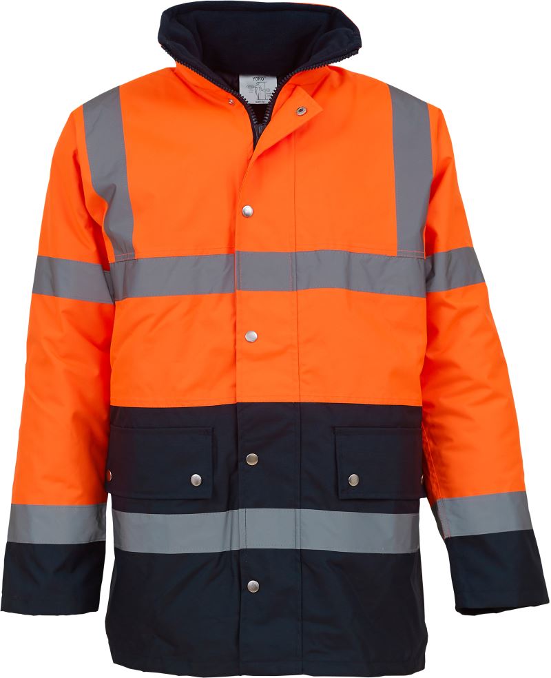 hi vis orange/navy