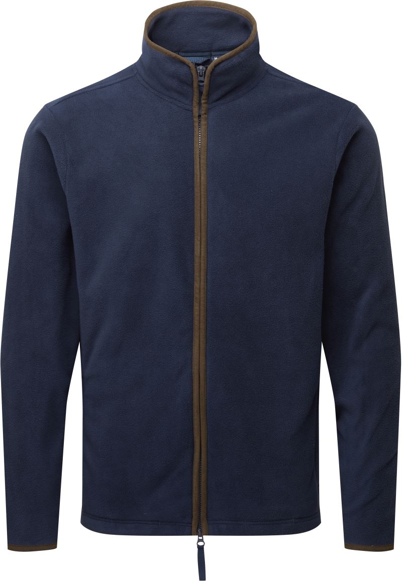 navy/brown