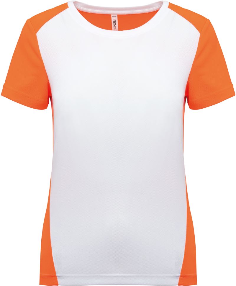 white/fluorescent orange
