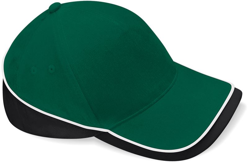 bottle green/black/white