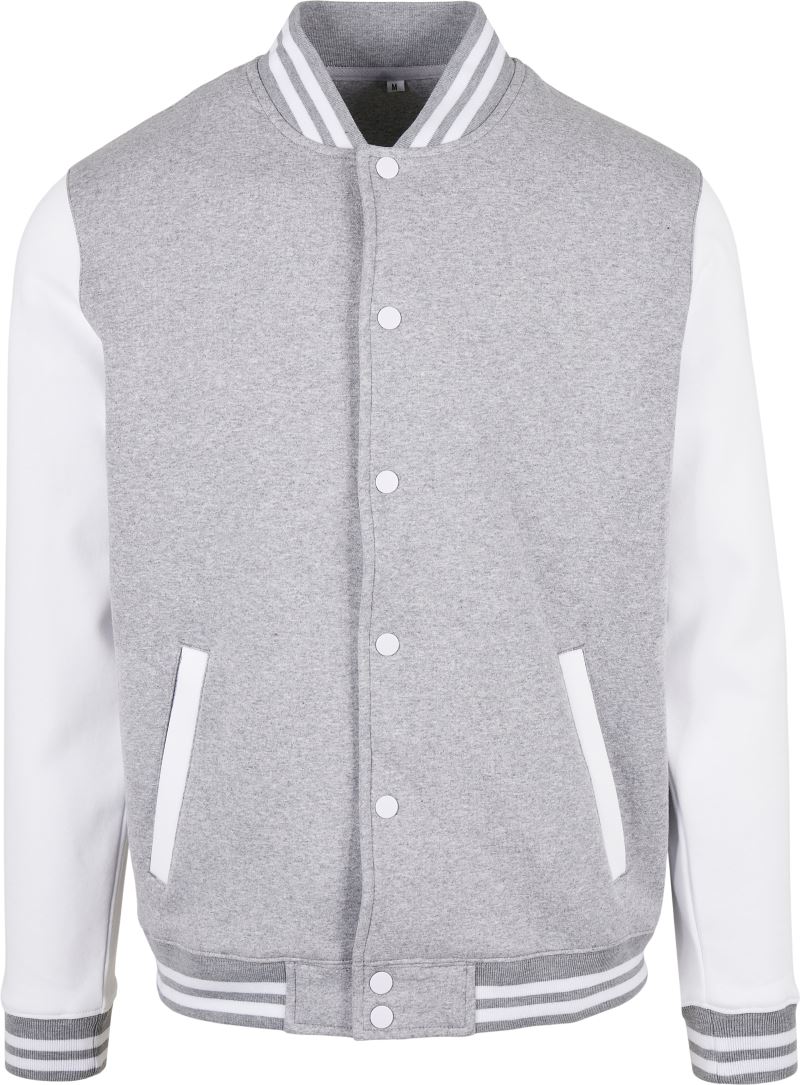 heather grey/white