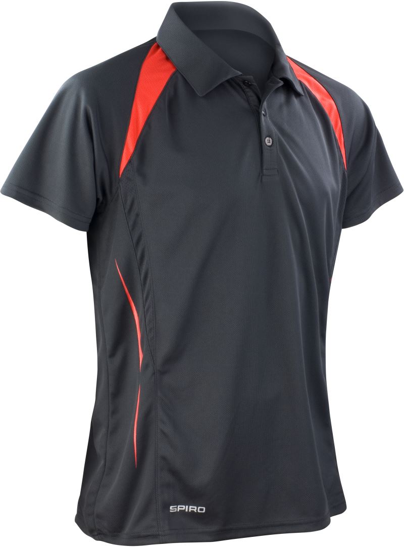 black/red