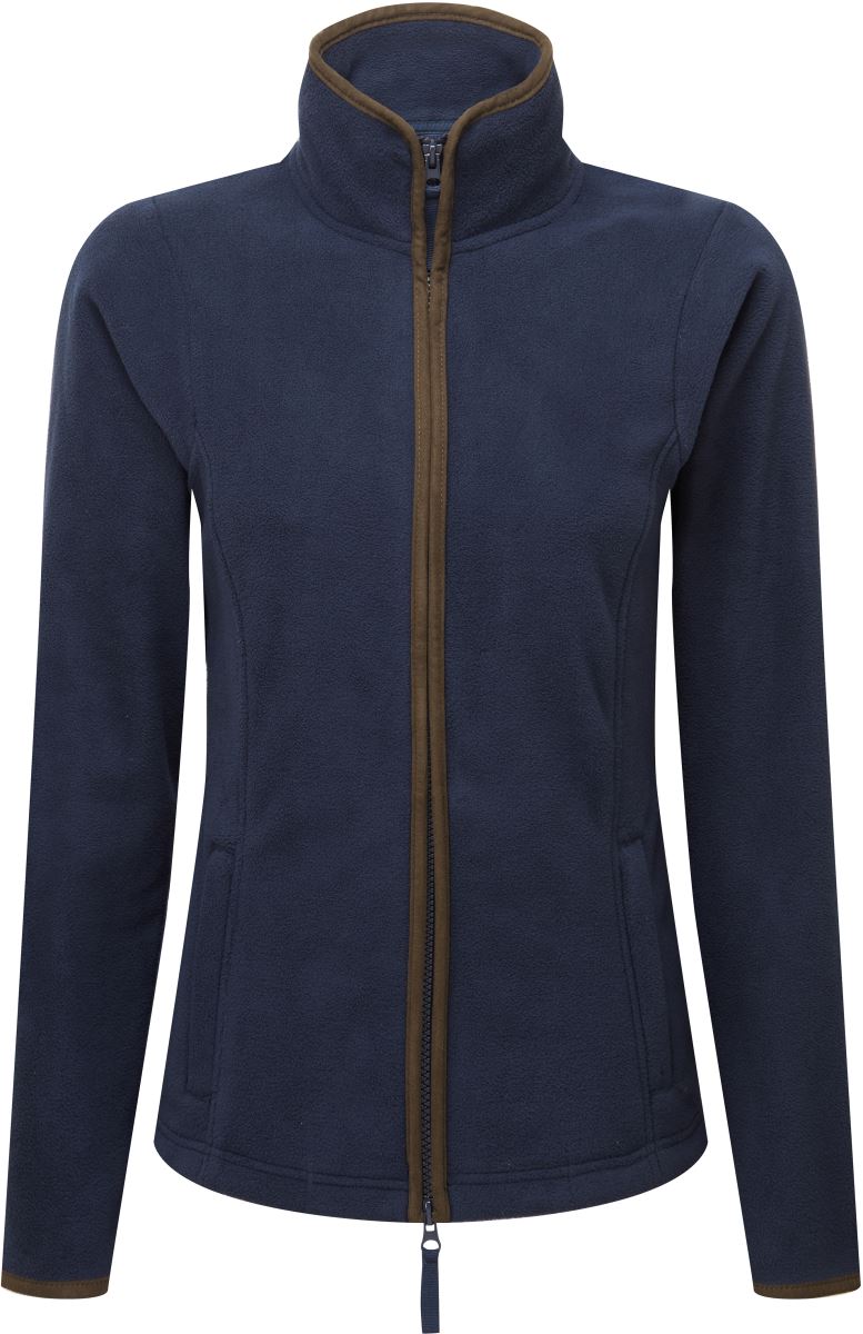 navy/brown