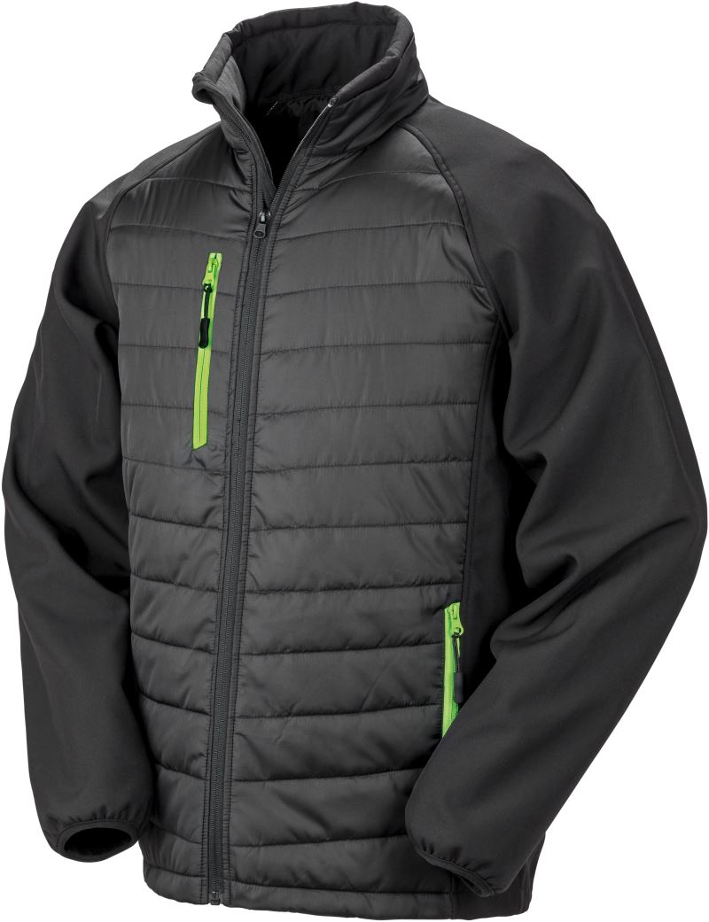 black/lime