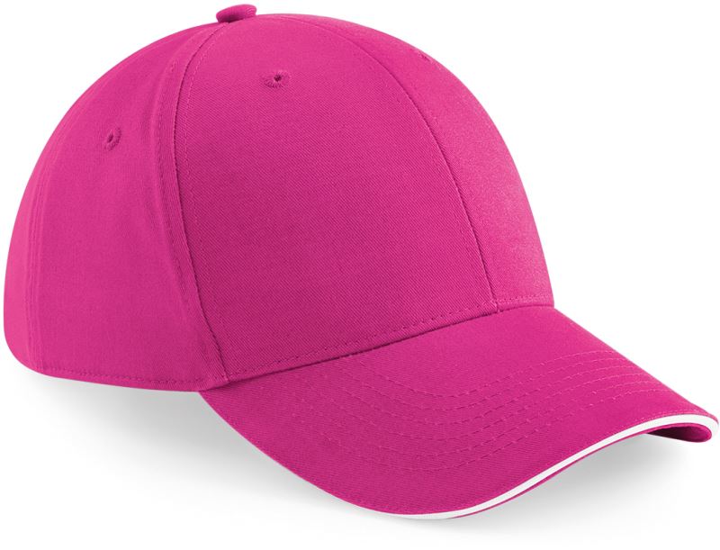 fuchsia/white